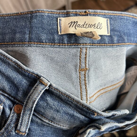 Madewell Slim Demi Boot Jeans High Rise Size 25 - Picture 7 of 9